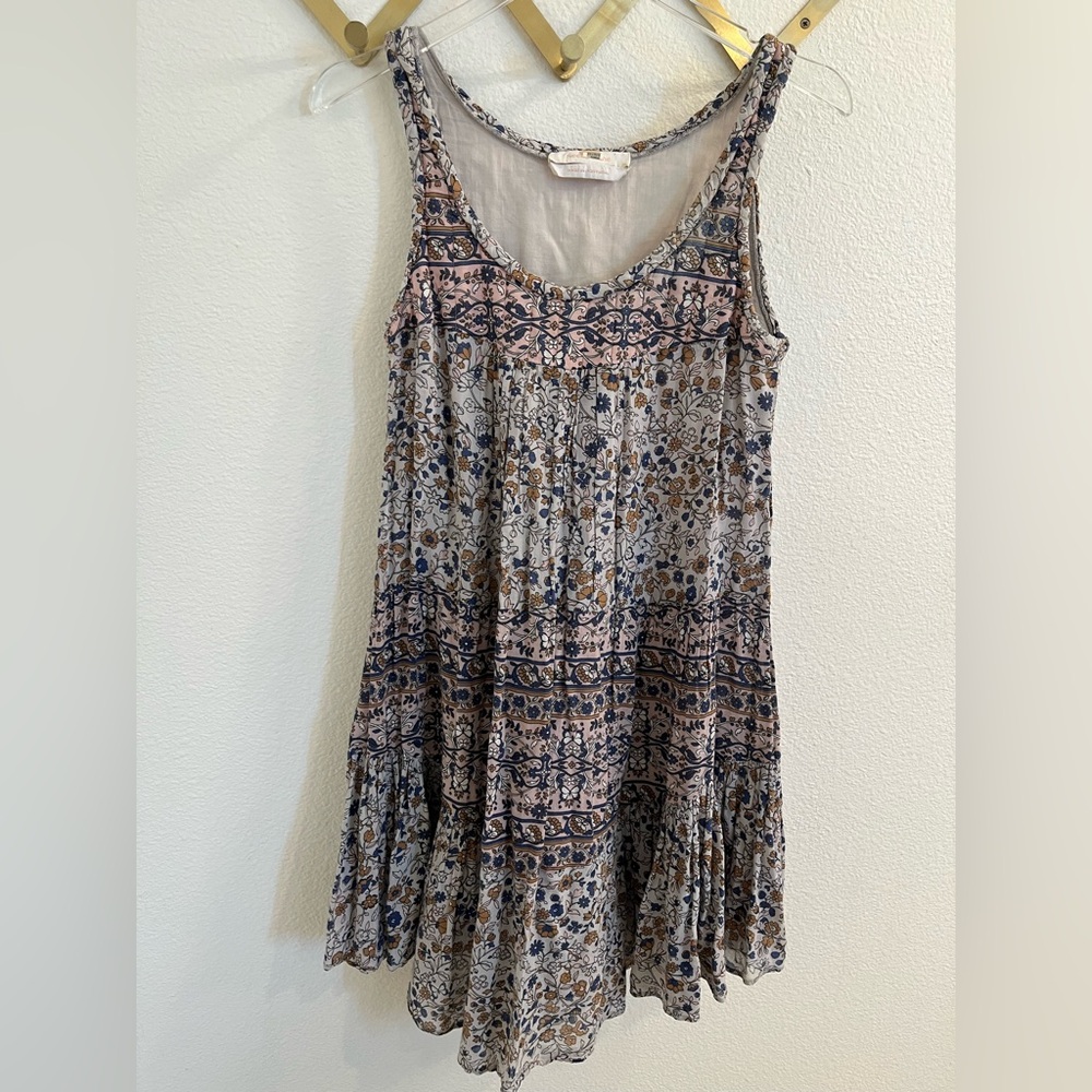 See By Chloe Floral Swing Dress 38 (4) Bohemian Cotton